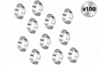 Lot de 10 – Collier de Serrage à Oreille – Diamètre 13-15 mm
