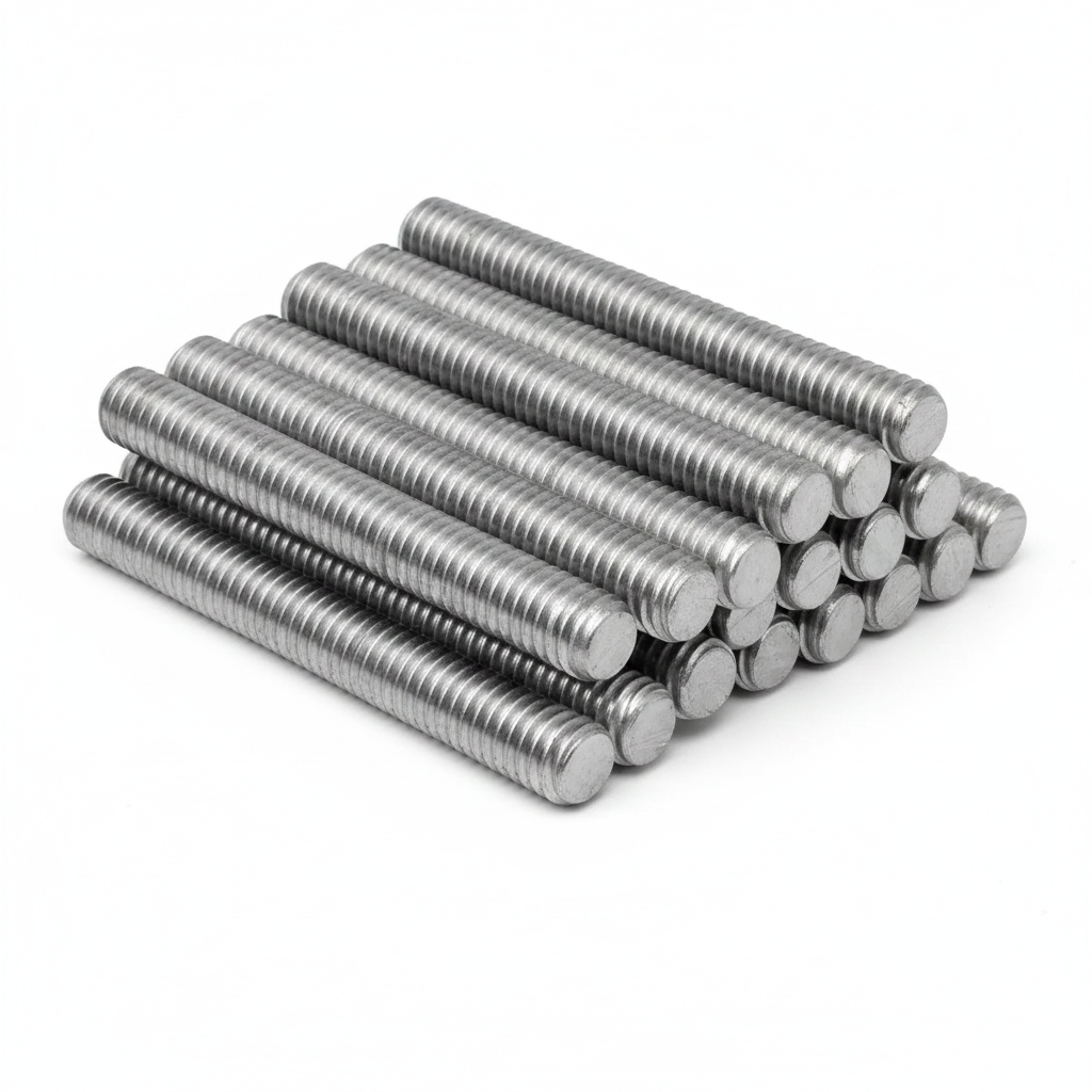 Lot 100 tiges filetées M8x80 Acier zinugué