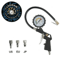 Gonfleur de Pneu avec Manomètre – Connecteur Européen 1/4"